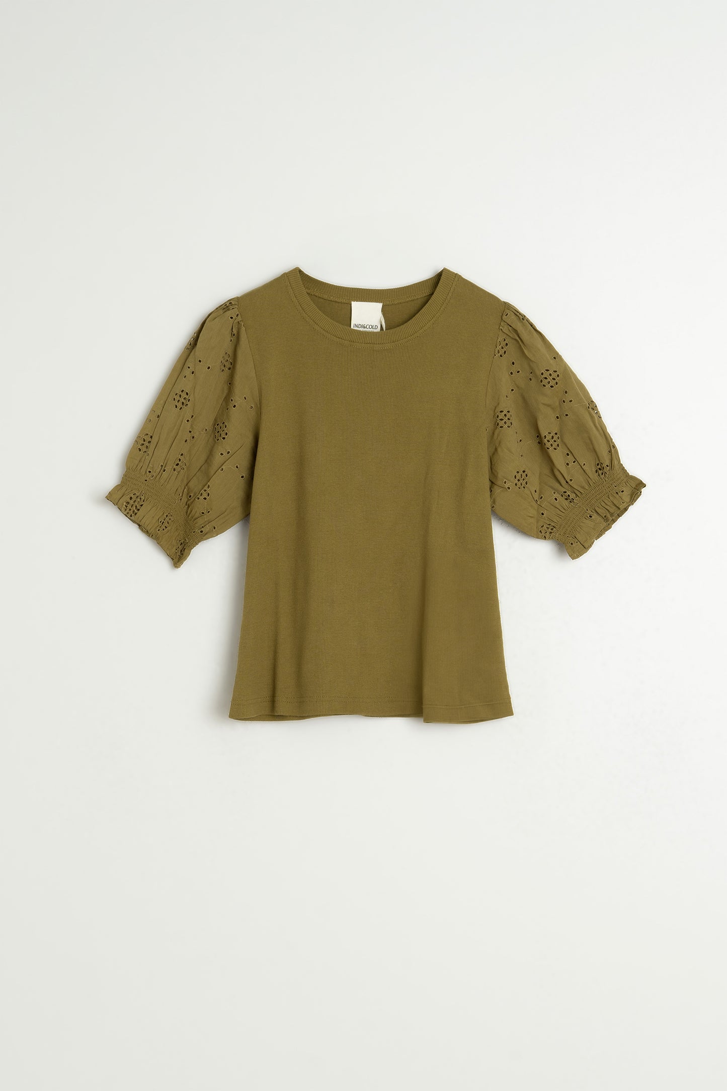 BALLOON-SLEEVE TEE