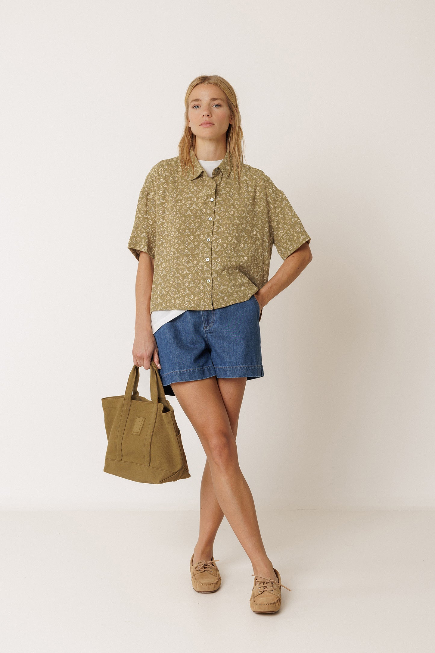 CAMISA ESTAMPADA OVERSIZE