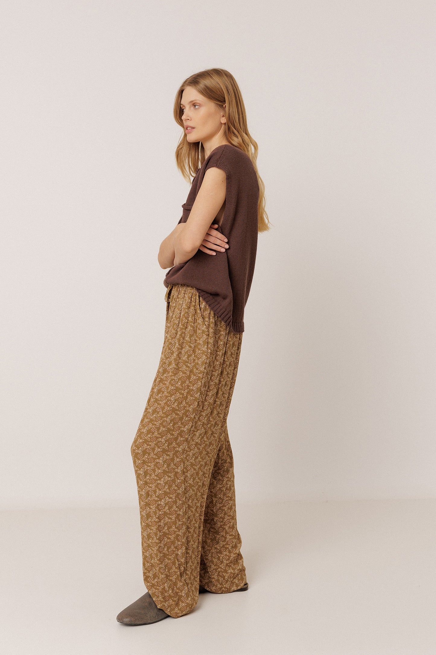 PANTALÓN ESTAMPADO FLUIDO