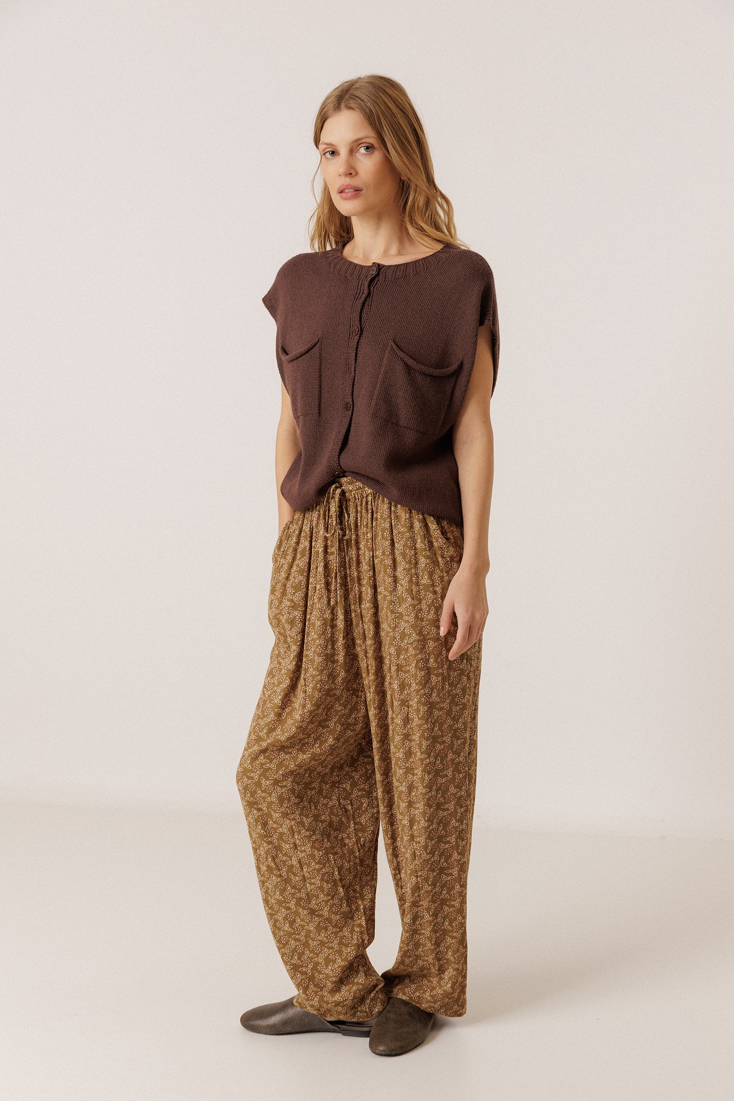 PANTALÓN ESTAMPADO FLUIDO