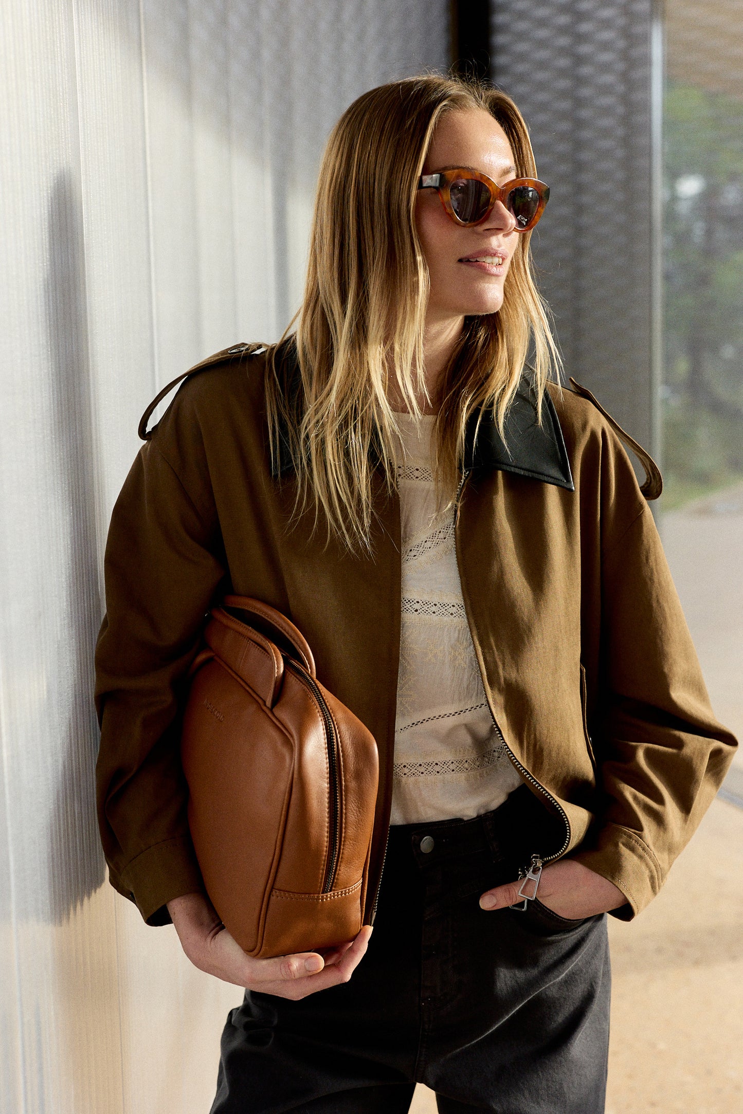 LYOCELL BOMBER JACKET