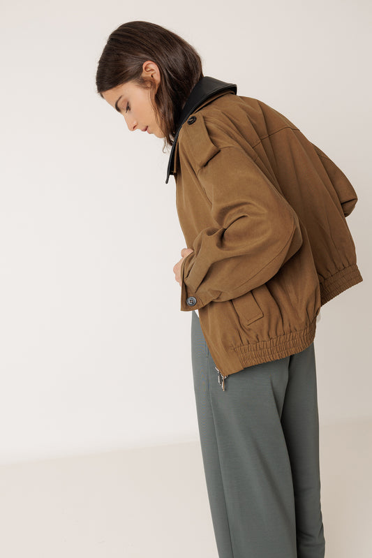 LYOCELL BOMBER JACKET 4