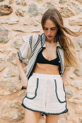 SHORT CROCHET BICOLOR