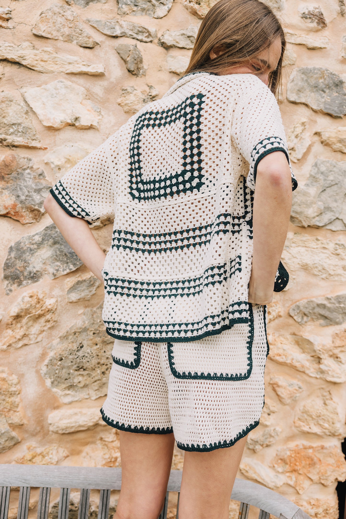 SHORT CROCHET BICOLOR