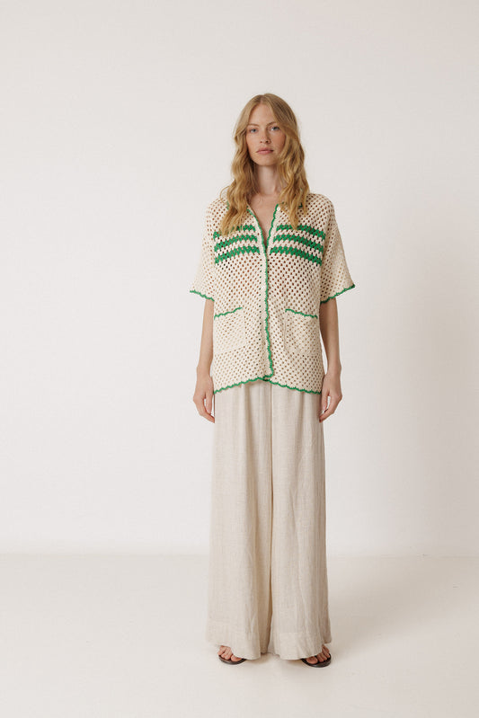 RETRO CROCHET SHIRT 2