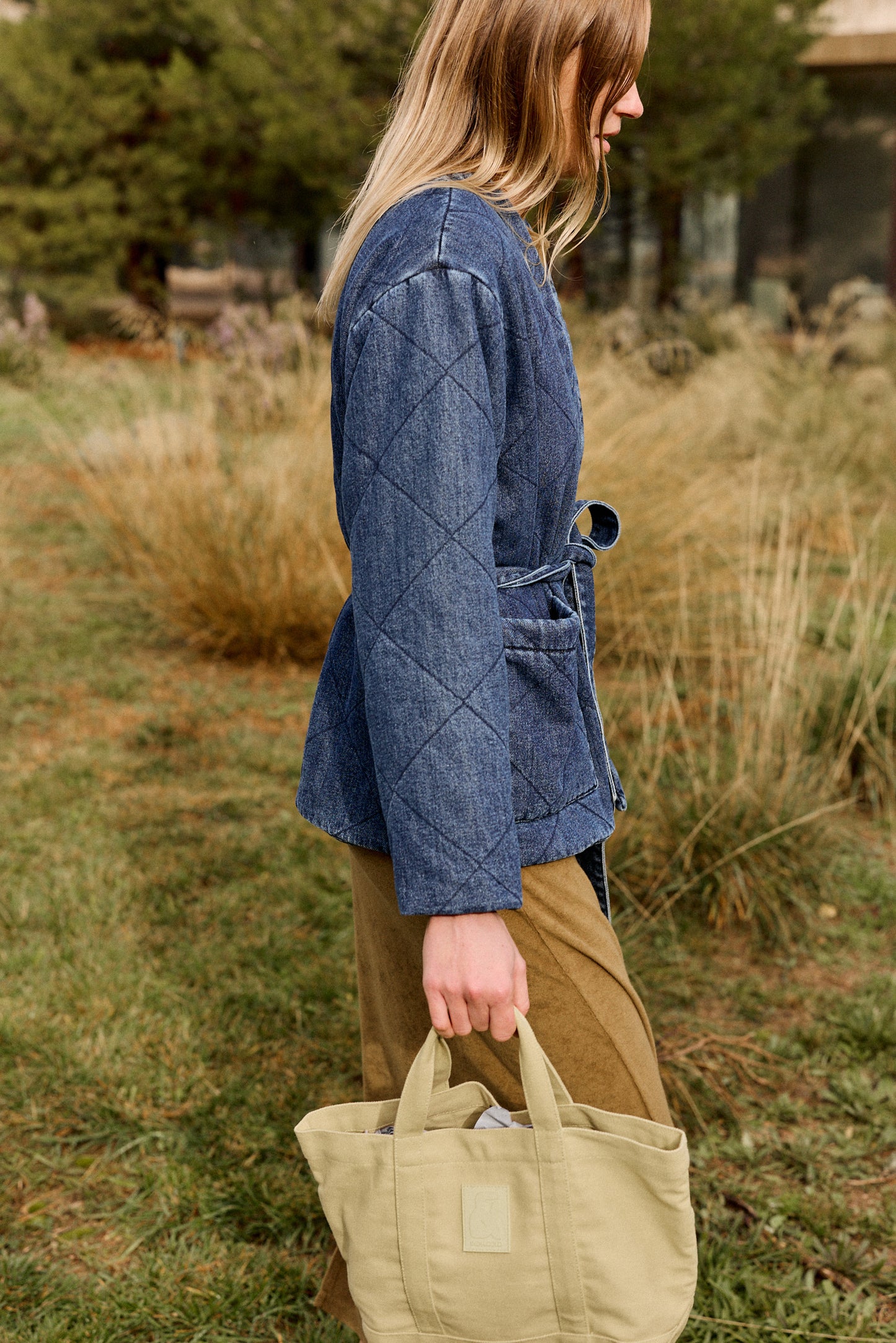 QUILTED KIMONO JACKET