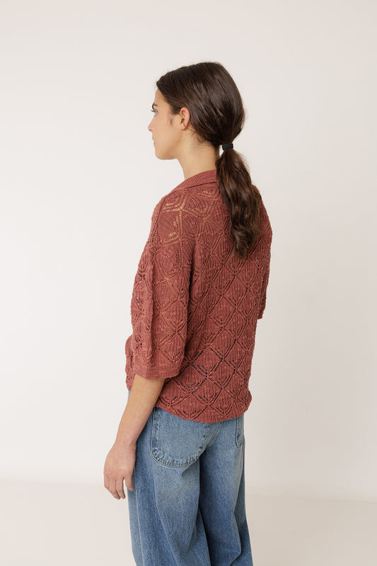 OPEN-KNIT POLO 3