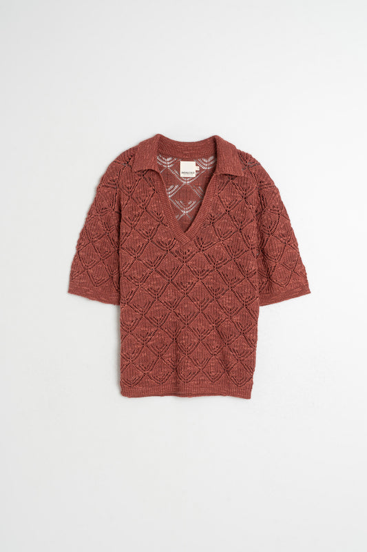 OPEN-KNIT POLO 5