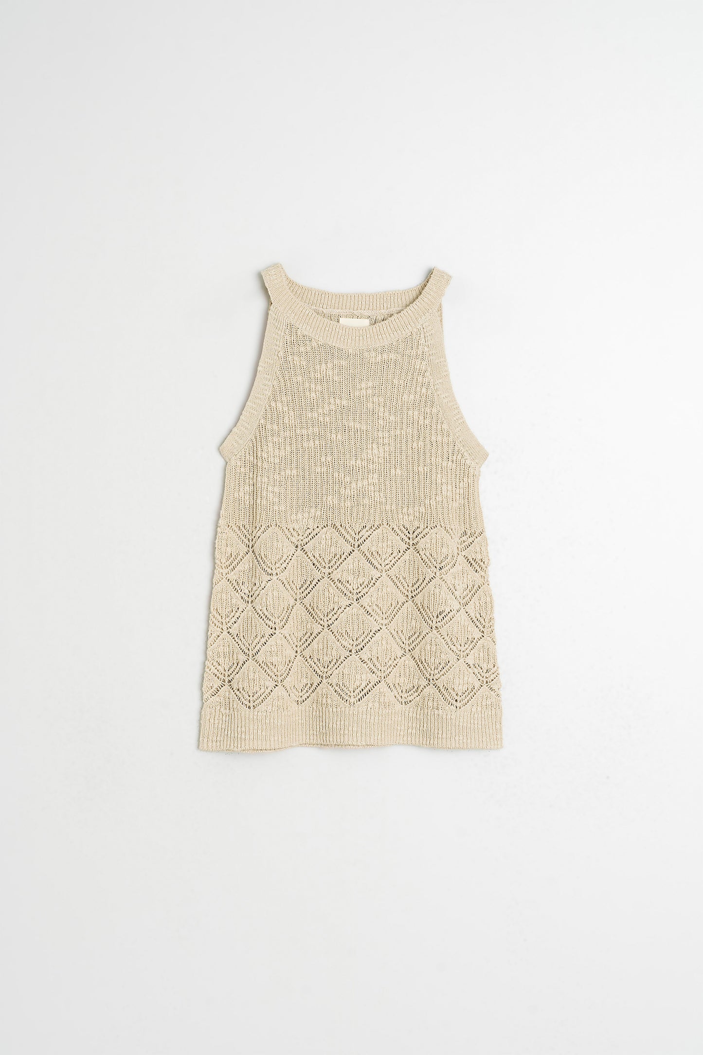 OPEN-KNIT TOP
