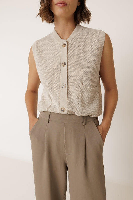 RICE-STITCH VEST 2