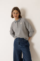 PULL À COL POLO
