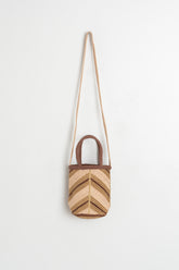 MINI BOLSO BOMBONERA RAFIA