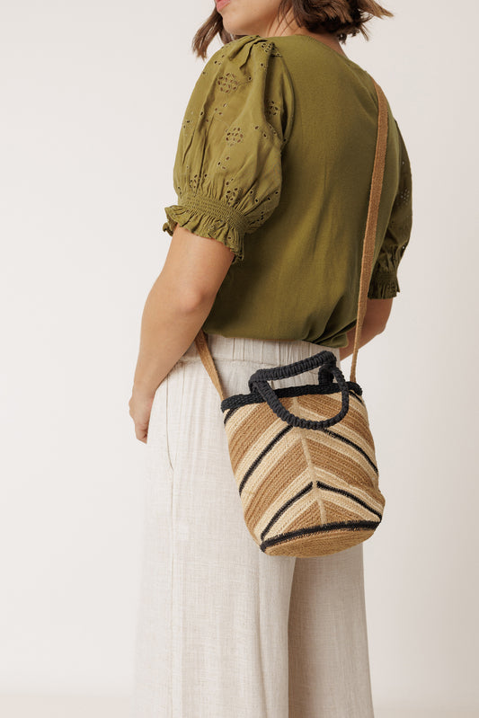 MINI SAC BOMBONNIÈRE RAPHIA 3