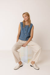 CHALECO DENIM