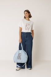 BOLSO ANAGRAMA ALGODÓN