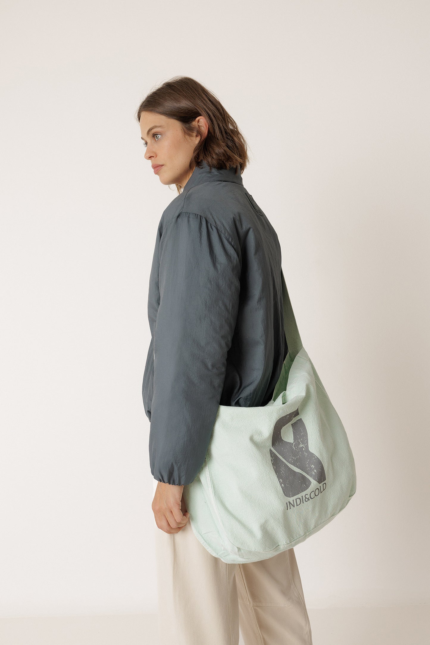 COTTON LOGO BAG